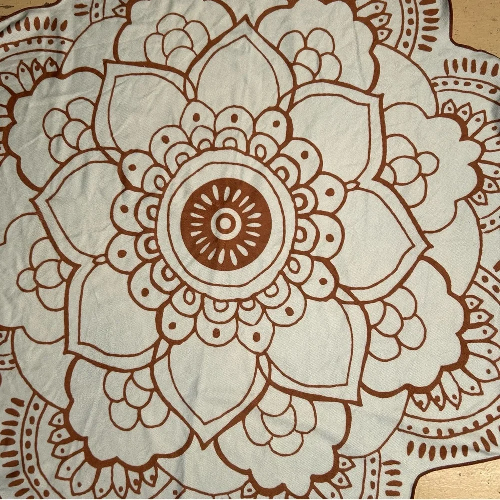 VIX Paula Hermanny Mandala Lotus Flower Wall Art Beach Body Towel #0215268